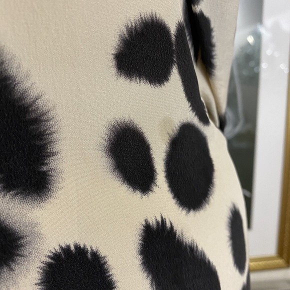 NWT Yoana Baraschi anthropologie leopard modern short sleeve blouse MSRP $290 - Picture 8 of 8